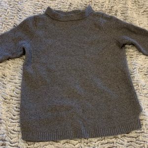 Grey wool/cashmere sweater